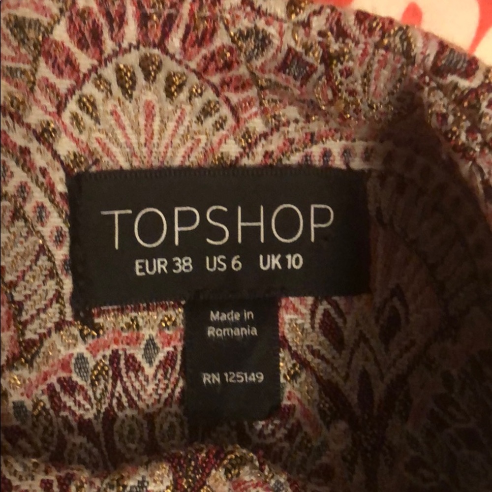 Topshop pattern romper - Picture 4 of 5